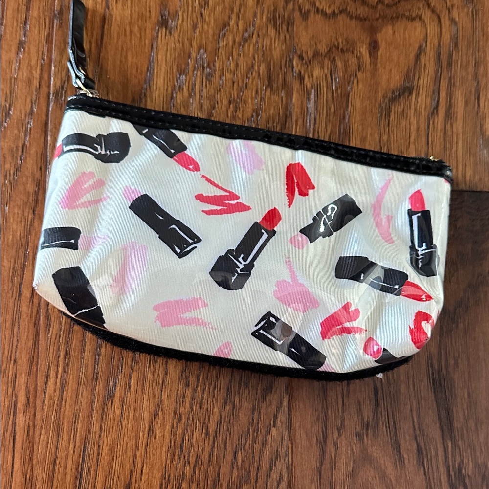 Kate Spade Lipstick Print Cosmetic Pouch